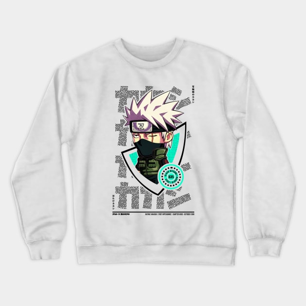 THE COPY NINJA | MINI ANIME STARS | VARIANT Crewneck Sweatshirt by Black Kitsune Argentina